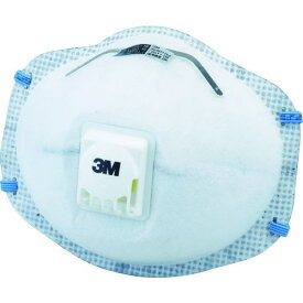 ■3M 使い捨て式防じんマスク 活性炭入り 8577 DL2 排気弁付き(10枚入)〔品番:8577DL2〕【2791528:0】[店頭受取不可]
