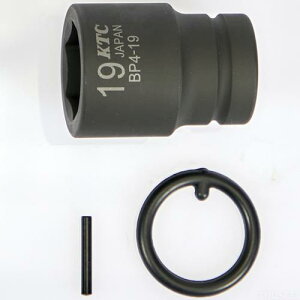 ��KTC 12.7sq.�C���p�N�g�����`�p�\�P�b�g(�W��) �s���E�����O�t �ΕӐ��@19mm �S��40mm�k�i��:BP419P�l�y3079465:0�z[�X�����s��]