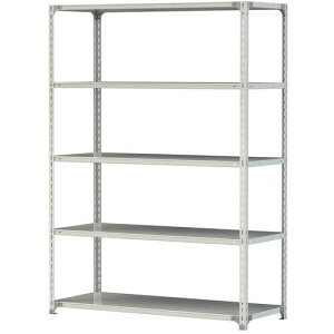 �����}�e�b�N �{���g���y�ʃ��b�N 120kg/�i W1500×D600×H2100mm �V�n5�i �z���C�g�O���[�k�i��:1.2S75605W�l�y3217349:0�z[�@�l�E���Ə�����][������][�X�����s��]