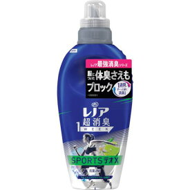 ■P&G レノア 超消臭1WEEK 柔軟剤 SPORTSデオX フレッシュシトラスの香り 本体 530ml〔品番:914970〕【3378305:0】[店頭受取不可]