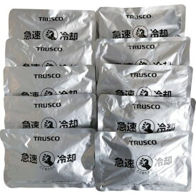 ■TRUSCO 急速冷却パック 10個まとめ買い 200g〔品番:TPC20010P〕【3565067:0】[店頭受取不可]