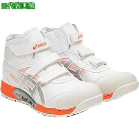 ■ASICS ウィンジョブCP308 AC ホワイト×ピュアシルバー 26.5cm〔品番:1271A055.10026.5〕【3592125:0】[店頭受取不可]