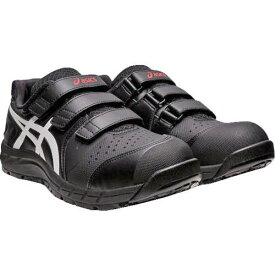 ■ASICS ウィンジョブ CP112 ブラック×ホワイト 27.5cm〔品番:1273A056.00127.5〕【3603064:0】[店頭受取不可]