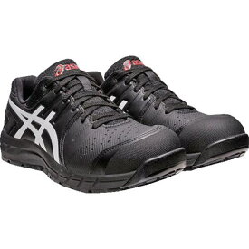 ■ASICS ウィンジョブ CP113 ブラック×ホワイト 25.5cm〔品番:1273A055.00125.5〕【3604653:0】[店頭受取不可]