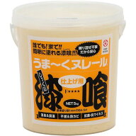 ■日本プラスター 建築・内装用壁材 漆喰うま~くヌレール クリーム色 5kg〔品番:12UN02〕【3612767:0】[…