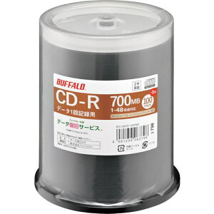 BUFFALO wfBA CD-R PCf[^p 700MB @l`l 100+5ki:ROCR07D105PWZly3822057:0z[Xs]