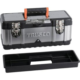 ■TRUSCO ステンレス工具箱 Sサイズ〔品番:TSUS3026S〕【3894851:0】[店頭受取不可]
