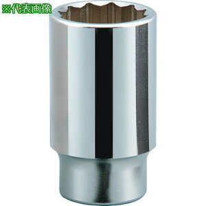 ��KTC 19.0sq.�f�B�[�v�\�P�b�g(12�p) 40mm�k�i��:B6L40W�l�y3930407:0�z[�X�����s��]