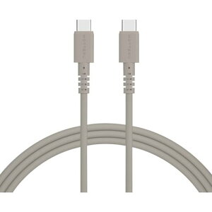 ��MOTTERU ���Ȃ₩�ŗ��܂Ȃ� �V���R���P�[�u�� �}���[�d �f�[�^�]���Ή� USB-C to USB-C�k�i��:MOTSCBCCG200GY�l�y4083309:0�z[�����ʓr���ς�][�f�O���][�X�����s��]
