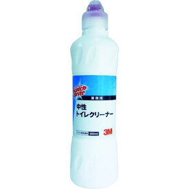 ■3M スコッチ・ブライト 中性トイレクリーナー 500ml CHU T 500〔品番:CHUT500〕【4133102:0】[店頭受取不可]