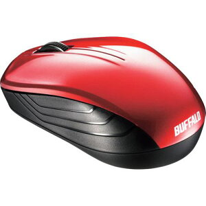 ��BUFFALO ���� BlueLED 3�{�^�� �X�^���_�[�h�}�E�X ���b�h�k�i��:BSMBW107RD�l�y4170716:0�z[�X�����s��]
