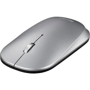 ��BUFFALO ���^ 3�{�^�� ���� BlueLED�}�E�X �m�[�}�� �V���o�[�k�i��:BSMBW330NSV�l�y4172200:0�z[�X�����s��]