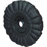 ■ヤナセ オープンサイザルバフ 色処理 240x100x25.4 ブラック〔品番:OSB250B〕【4175683:0】[送料別途見…
