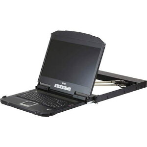 ��ATEN �R���\�[���h�����[/HDMI,DVI,VGA/18.5LCD/1,920x1,080/�f���A�����[���@�\/�V���[�g���b�N�Ή�/�V���[�g���[���k�i��:CL3800NXJJS�l�y4250449:0�z[�����ʓr���ς�][�f�O���][�X�����s��]