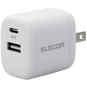 ELECOM AC[d USB[d USB PD 30W USB-C/USB-Ae1|[g zCgki:MPAACCP30WHly4264109:0z[Xs]
