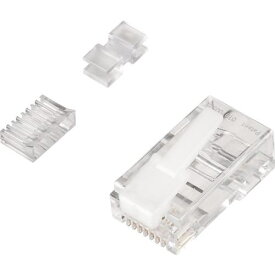 ■BUFFALO 【期間限定特価2026年3月末まで】 Cat6対応LANコネクター 10個入〔品番:BLAC610〕【4285788:0】[店頭受取不可]