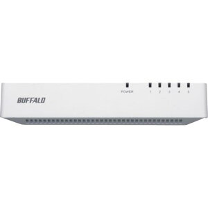 ��BUFFALO 10/100Mbps�Ή� �X�C�b�`���OHub �v���X�`�b�N➑�/�d���������f�� 5�|�[�g �z���C�g�k�i��:LSW4TX5NPWHD�l�y4292083:0�z[�����ʓr���ς�][�f�O���][�X�����s��]