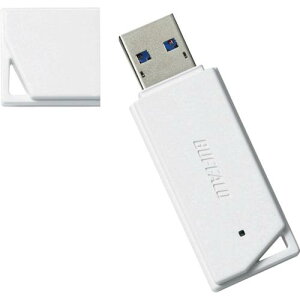 ��BUFFALO USB3.1(Gen1)/USB3.0�Ή� USB�������[ �o�����[���f�� 64GB �z���C�g�k�i��:RUF3K64GBWH�l�y4295198:0�z[�X�����s��]