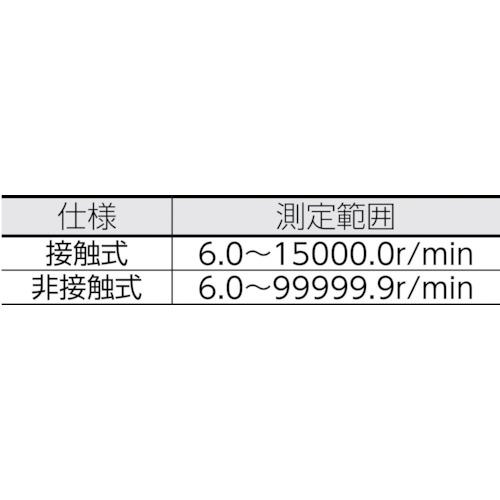 満点の □ライン精機 レーザー式ハンドタコメーター〔品番:TM7000K