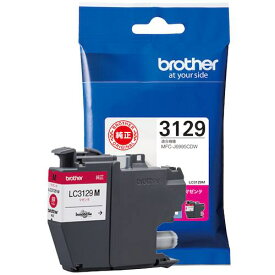 ■brother インクカートリッジ LC3129M マゼンタ〔品番:LC3129M〕【4343389:0】[送料別途見積り][掲外取寄][店頭受取不可]
