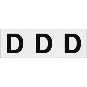 ���y�݌Ɍ���zTRUSCO �A���t�@�x�b�g�X�e�b�J�[ 30×30 �uD�v �����n/������ 3�����k�i��:TSN30DTM�l�y4388411:0�z[�X�����s��]