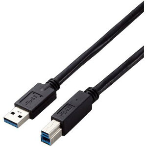 ELECOM USB3.0P[u A-B^Cv dlŒ 3m ubNki:USB3AB30BKIDly4413955:0z[Xs]