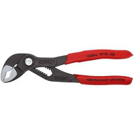 ■KNIPEX ウォーターポンププライヤー コブラ すべり止め付きプラスチックハンドル 150mm〔品番:8701150…