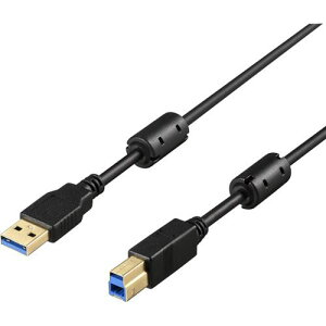 ��BUFFALO USB3.2 Gen1 �P�[�u�� A-B �t�F���C�g�R�A�t 3m �u���b�N�k�i��:BU3ABFC30BK�l�y4531241:0�z[�����ʓr���ς�][�f�O���][�X�����s��]