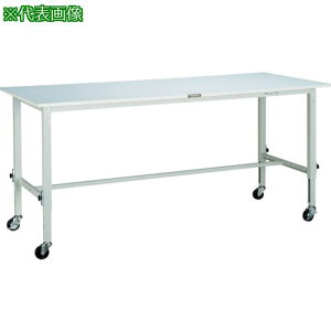 ��TRUSCO �y�׏d��Ƒ䍂�����ߎ�(80kg)AEM�^ 1800X900XH719~1019 ��75�L���X�^�[�t �z���C�g�F�k�i��:SAEM1809C75W�l�y4546903:0�z[�@�l�E���Ə�����][������][�X�����s��]