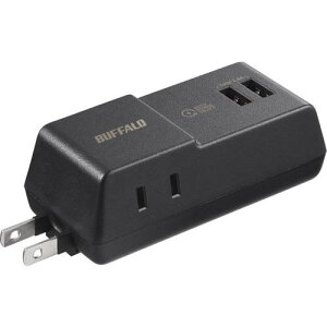 BUFFALO RZgtAC[d USB×2 2.4A ubNki:BMPA24TP2BKly4576183:0z[ʓrς][fO][Xs]