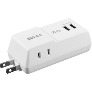 BUFFALO RZgtAC[d USB×2 2.4A zCgki:BMPA24TP2WHly4576184:0z[ʓrς][fO][Xs]