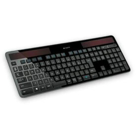 ■ロジクール Wireless Solar Keyboard k750r ブラック〔品番:K750R〕【4584923:0】[店頭受取不可]