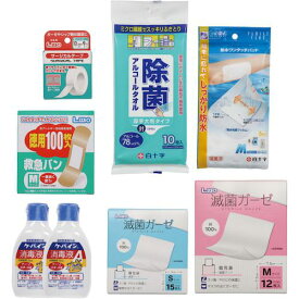 ■sanwa 防災救急箱 入れ替え用交換セット 10人用〔品番:402026〕【4681872:0】[送料別途見積り][掲外取寄][店頭受取不可]