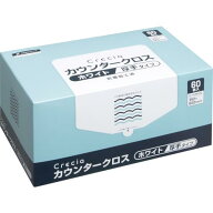 ■クレシア カウンタークロス 厚手タイプ ホワイト〔品番:65302〕【4698720:0】[店頭受取不可]