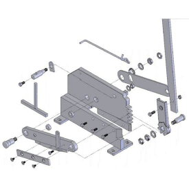 ■【在庫限り】TRUSCO 板金用切断機 レバーシャP-4用部品 NO.26ノーリタンナット〔品番:P4026〕【4887352:0】[店頭受取不可]