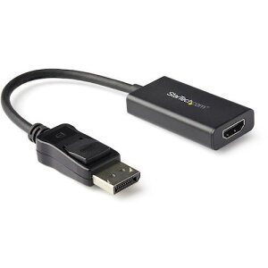 ��StarTech �f�B�X�v���C�A�_�v�^�[/DP - HDMI 2.0b/4K60Hz/12cm�P�[�u���k�i��:DP2HD4K60H�l�y4929752:0�z[�@�l�E���Ə�����][������][�X�����s��]