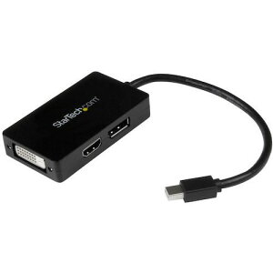 StarTech fBXvCA_v^[/mDP- DP, DVI, HDMI/15cmP[u/BKki:MDP2DPDVHDly4929791:0z[@lEƏ][O][Xs]