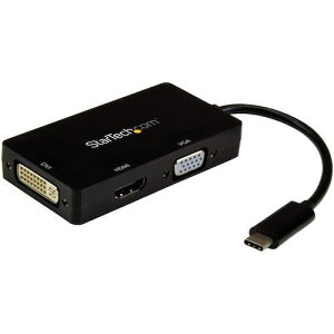 StarTech fBXvCA_v^[/USB-C - HDMI, VGA, DVI/15cmP[u/BKki:CDPVGDVHDBPly4929821:0z[@lEƏ][O][Xs]