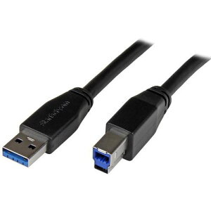 ��StarTech USB�P�[�u��/A-B/10m/USB 3.0/5Gbps/�I�X�E�I�X/�u���b�N�k�i��:USB3SAB10M�l�y4931401:0�z[�@�l�E���Ə�����][�O������][�X�����s��]