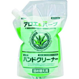 ■KYK ハーブ&アロエ ハンドクリーナー2L 詰め替え用〔品番:35025〕【4967551:0】[店頭受取不可]