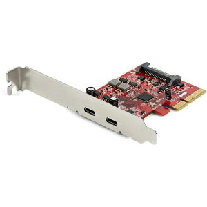 StarTech USB݃J[h/PCIe 3.0 - 2x USB-C/10Gbps/SATAd/UASPki:PEXUSB312C3ly4975404:0z[@lEƏ][O][Xs]