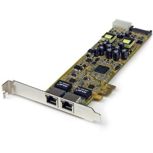 StarTech LANJ[h/PCI Express/x1/2x RJ45/10/100/1000 Mbps/PoEki:ST2000PEXPSEly4975422:0z[@lEƏ][O][Xs]