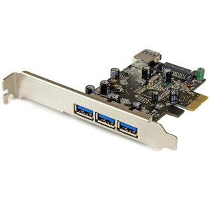 StarTech USB݃J[h/PCIe 2.0 - 1x USB-A + 3x USB-AO/5Gbpski:PEXUSB3S42ly4975425:0z[@lEƏ][O][Xs]
