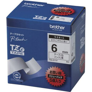 ��brother Tze�e�[�v ������/���n/6mm (�����p�p�b�N5��)�k�i��:TZE211V�l�y4976308:0�z[�X�����s��]