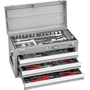 ��TONE �����p�H��Z�b�g �c�[���Z�b�g �V���o�[ �Ԍ�508×���s232×����302mm 87�_�Z�b�g�k�i��:TSXT95023SV�l�y4991741:0�z[�@�l�E���Ə�����][�O������][�X�����s��]