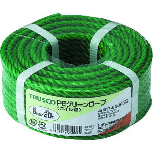 ��TRUSCO PE�O���[�����[�v 3�� ���a6mmX����20m�k�i��:R620PEG�l�y5113024:0�z[�X�����s��]