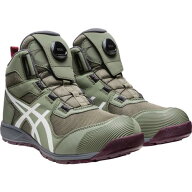 ■ASICS ウィンジョブ CP214 TS BOA ライケングリーン×ホワイト 26.0cm〔品番:1271A056.30026.0〕【5211…