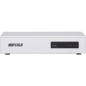 ��BUFFALO 10/100Mbps�Ή� �X�C�b�`���OHub ����➑�/�d���������f�� 5�|�[�g �z���C�g�k�i��:LSW4TX5NSWHD�l�y5327133:0�z[�X�����s��]