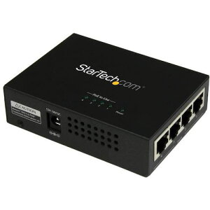 StarTech PoE~bhXpCWFN^[/4|[g/MKrbgC[Tlbg/IEEE 802.3at/af/LANki:POEINJ4Gly5374276:0z[@lEƏ][O][Xs]