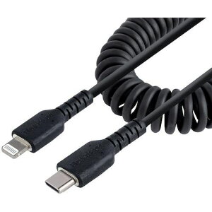 StarTech LightningP[u/USB-C/50cm/ϋv/RC^/ubN/iPhone CgjO J[R[hki:RUSB2CLT50CMBCly5389711:0z[Xs]